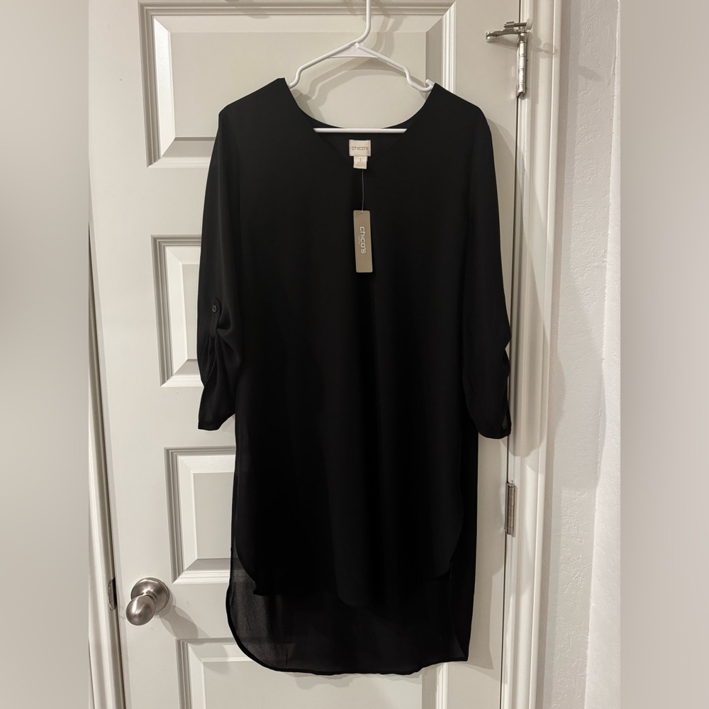 Chicos Size 1 Long Shirt